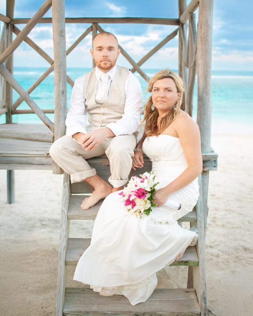 dominican beach wedding