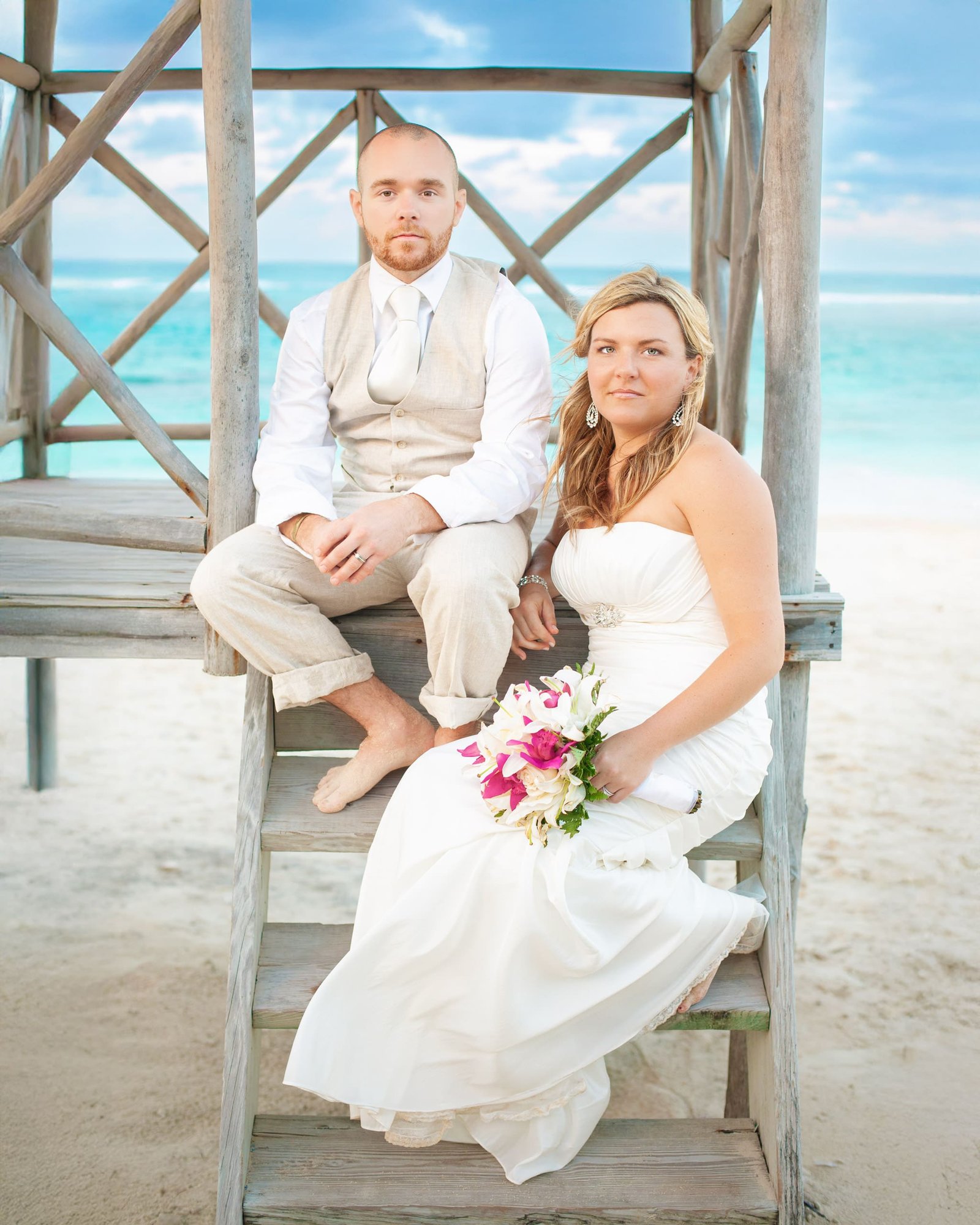 dominican beach wedding